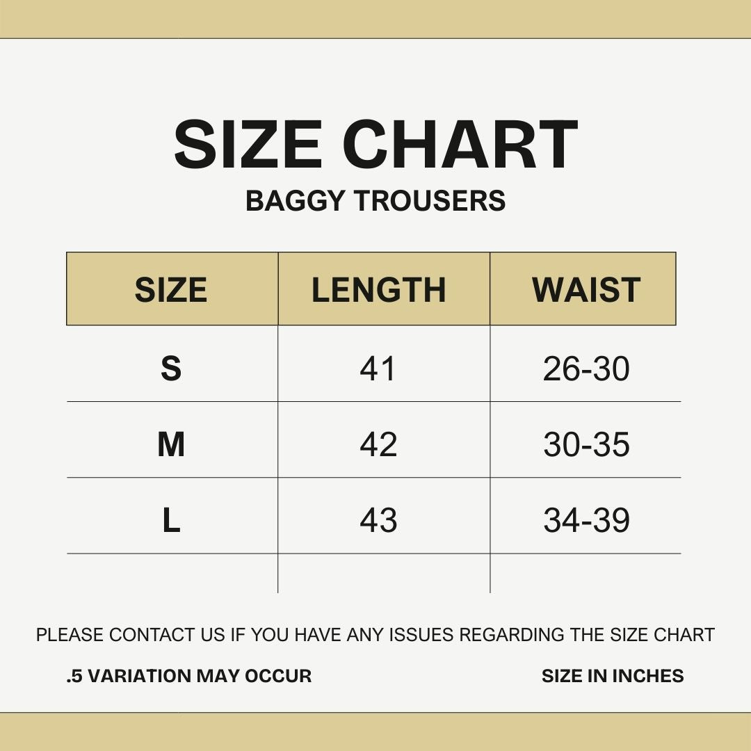Baggy Trouser - Beige